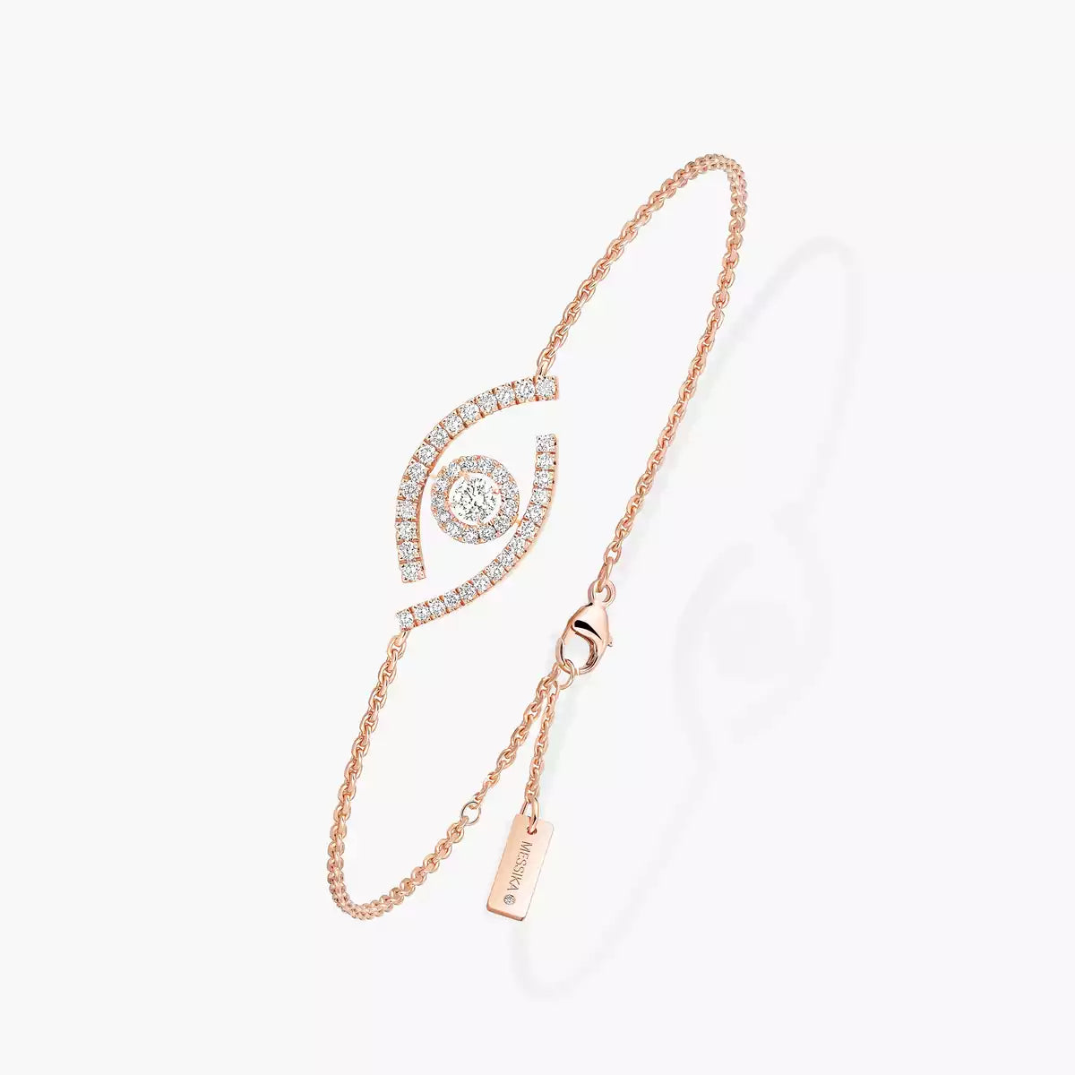 [Camiery]Lucky Eye Pave-Set Diamond Bracelet