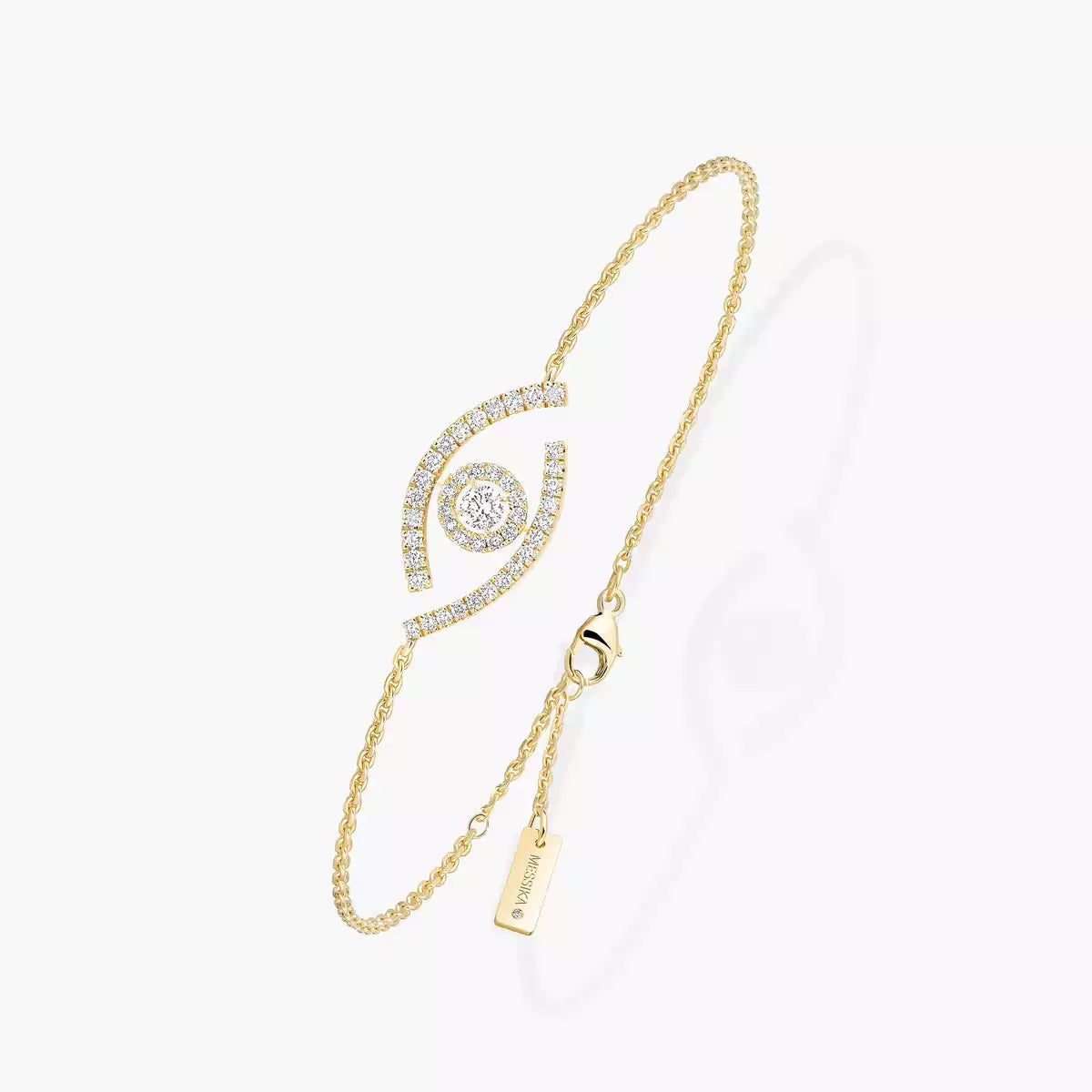 [Camiery]Lucky Eye Pave-Set Diamond Bracelet