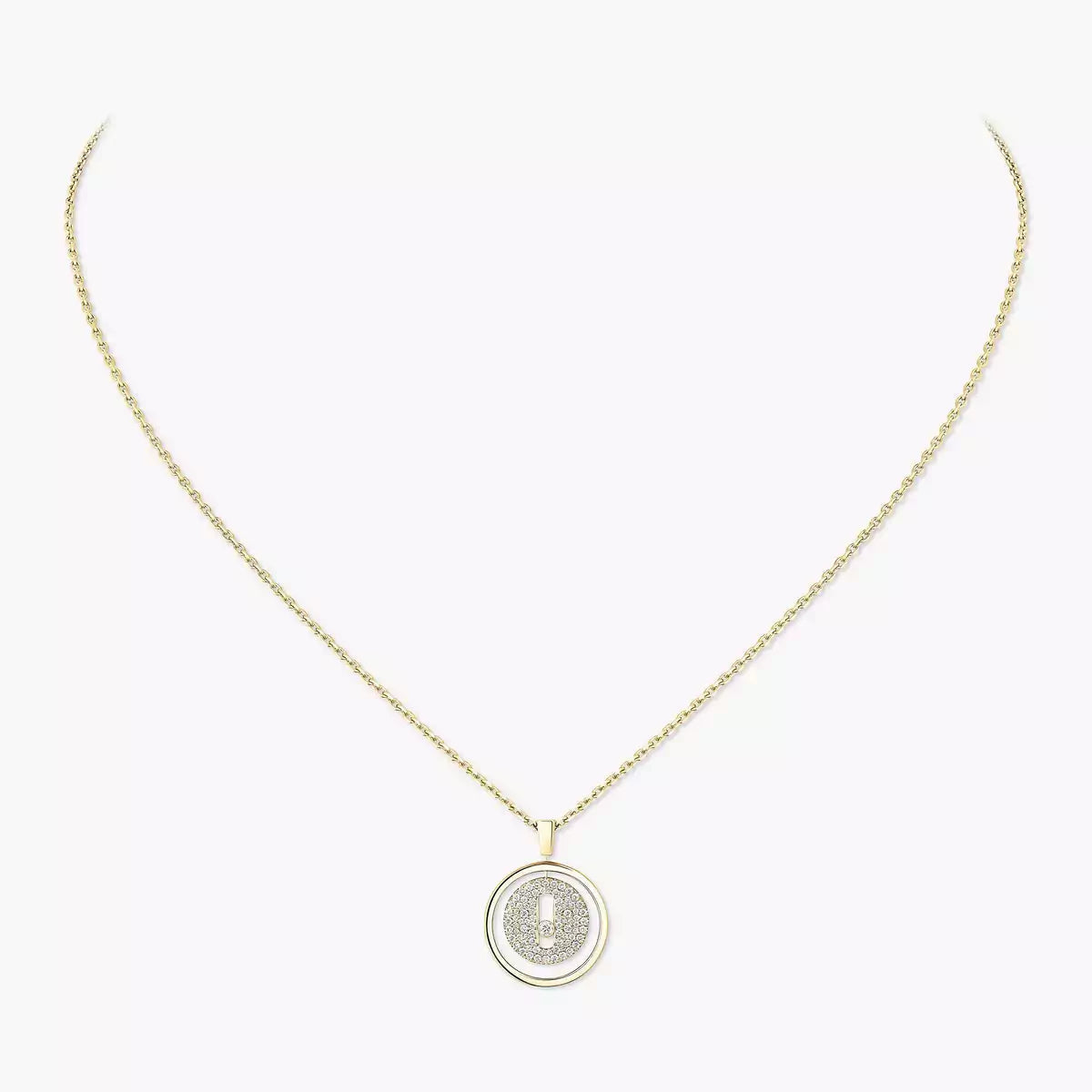 [Camiery] Lucky Move Diamond Necklace