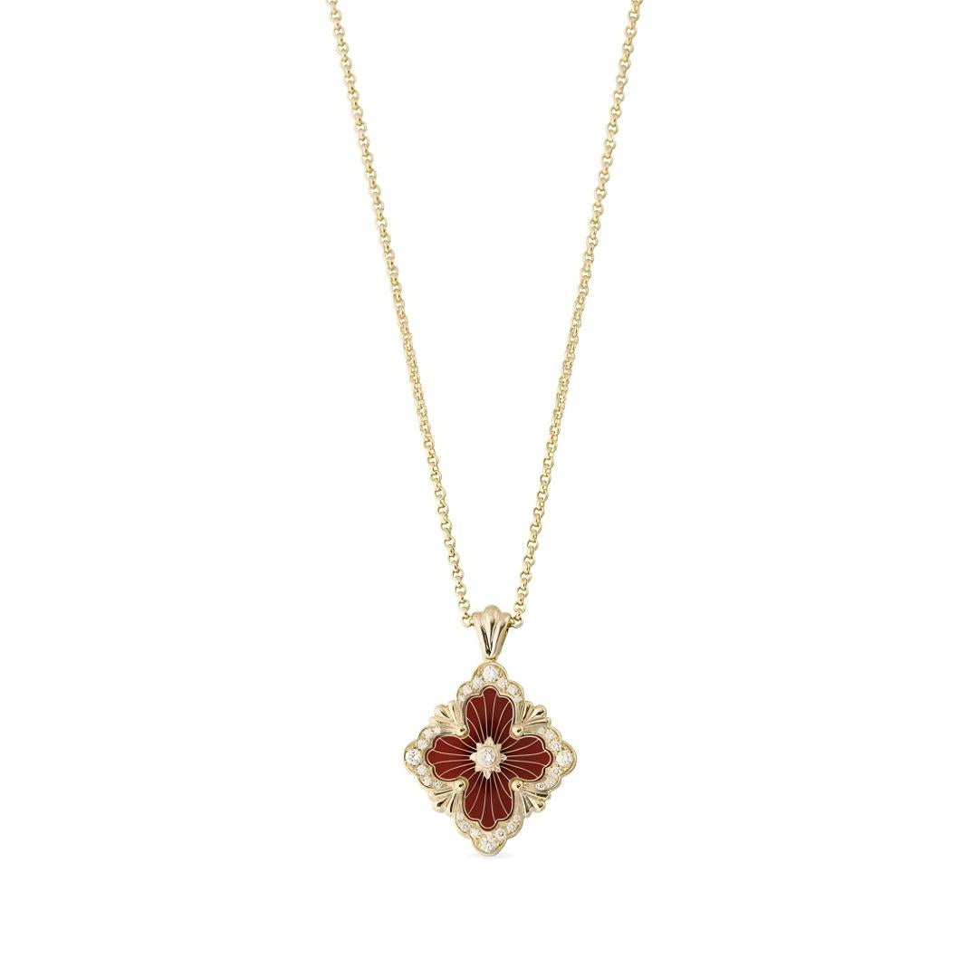 [Camiery] OPERA TULLE ENAMEL NECKLACE
