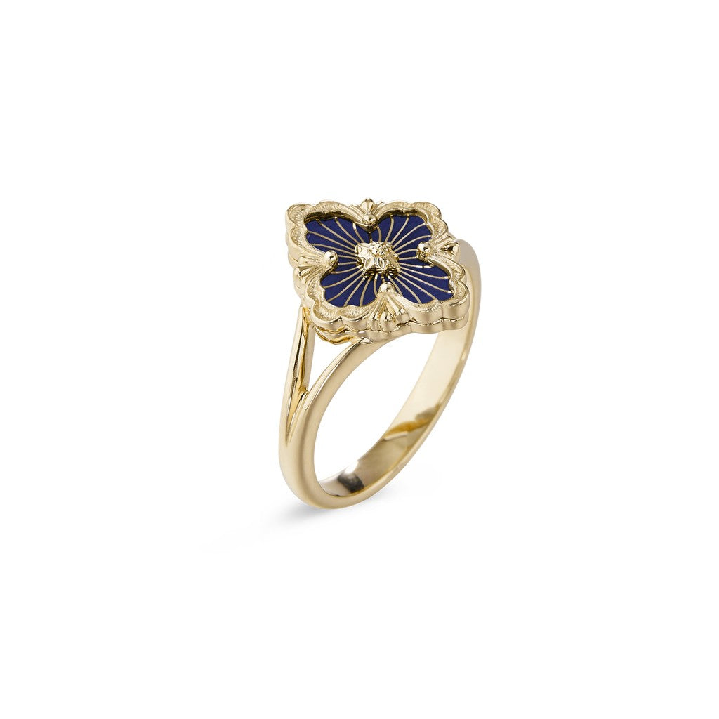 [Camiery] OPERA TULLE  RING WITH  ENAMEL BACKGROUND