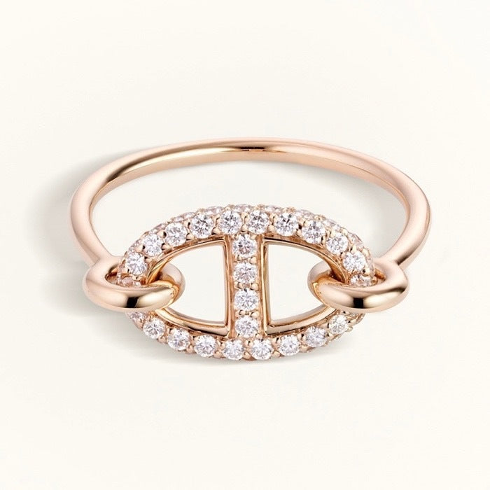 [CLOVER JEWELRY]RONDE SMALL DIAMOND RING