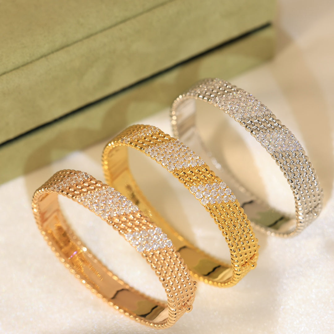[Camiery]  FIVE-ROW DIAMOND BRACELET