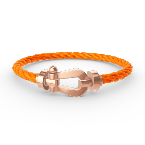 [CLOVER JEWELRY]FORCE LARGE HORSESHOE NO DIAMOND BRACELET ROSE GOLD