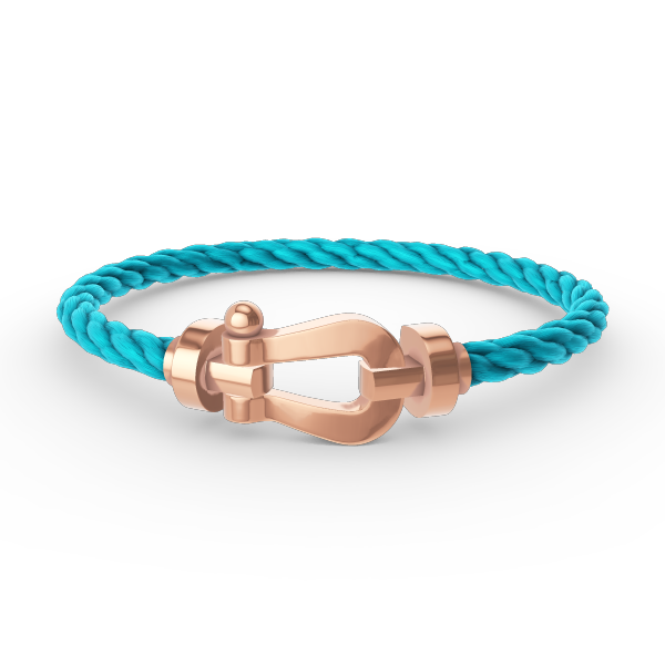 [CLOVER JEWELRY]FORCE LARGE HORSESHOE NO DIAMOND BRACELET ROSE GOLD