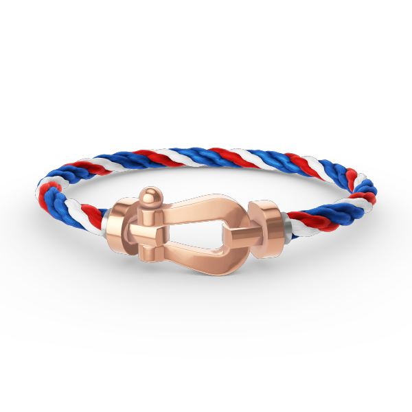 [CLOVER JEWELRY]FORCE LARGE HORSESHOE NO DIAMOND BRACELET ROSE GOLD