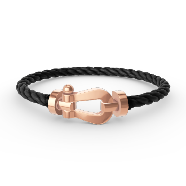[CLOVER JEWELRY]FORCE LARGE HORSESHOE NO DIAMOND BRACELET ROSE GOLD