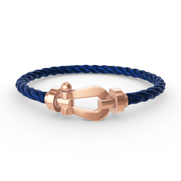 [CLOVER JEWELRY]FORCE LARGE HORSESHOE NO DIAMOND BRACELET ROSE GOLD
