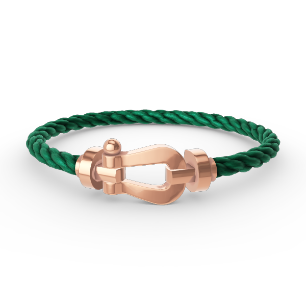[CLOVER JEWELRY]FORCE LARGE HORSESHOE NO DIAMOND BRACELET ROSE GOLD