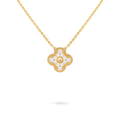 [Camiery] VA CLOVER 15MM DIAMOND GOLD NECKLACE