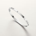 [Camiery] CT LOVE BRACELET 3.6MM WHITE GOLD