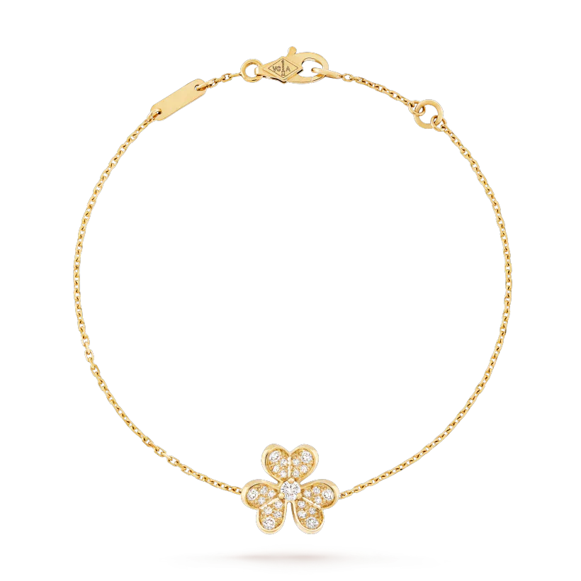 [Camiery]FRIVOLE GOLD FLOWER DIAMOND BRACELET