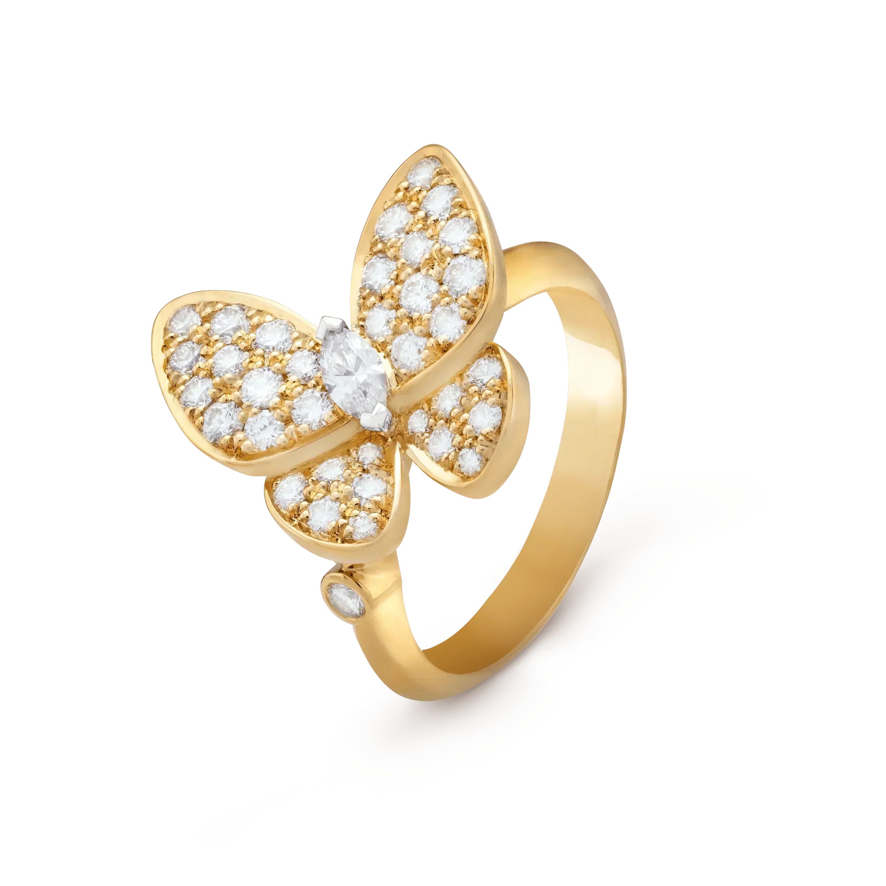 [Camiery]BUTTERFLY DIAMOND RING