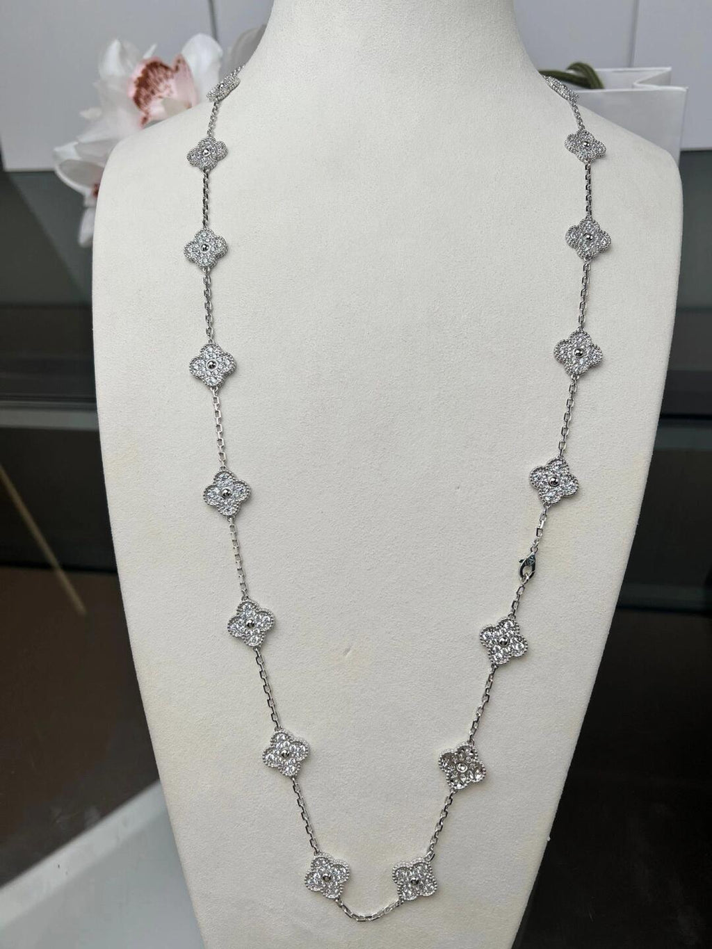 [CLOVER JEWELRY]CLOVER 20 MOTIFS DIAMOND SILVER