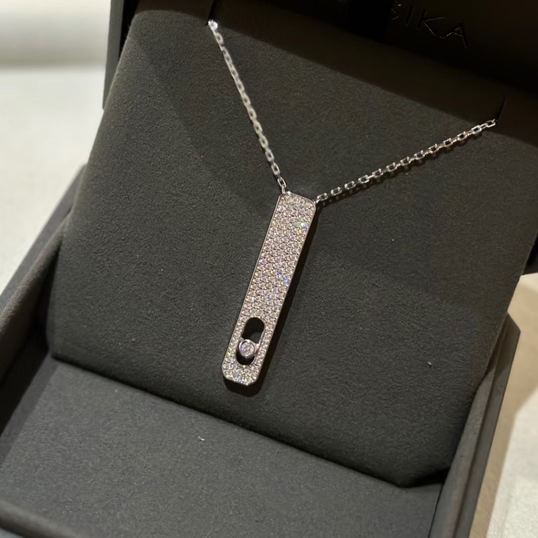 [Camiery]MY FIRST DIAMOND PAVED NECKLACE