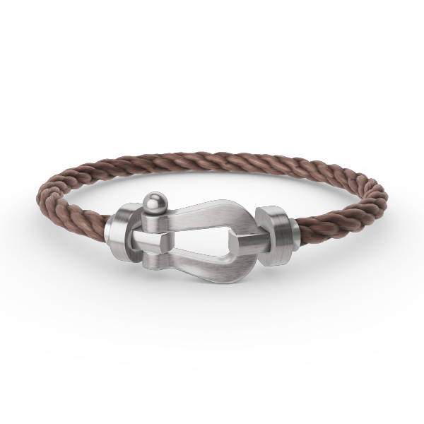 [CLOVER JEWELRY]FORCE LARGE HORSESHOE NO DIAMOND BRACELET SILVER