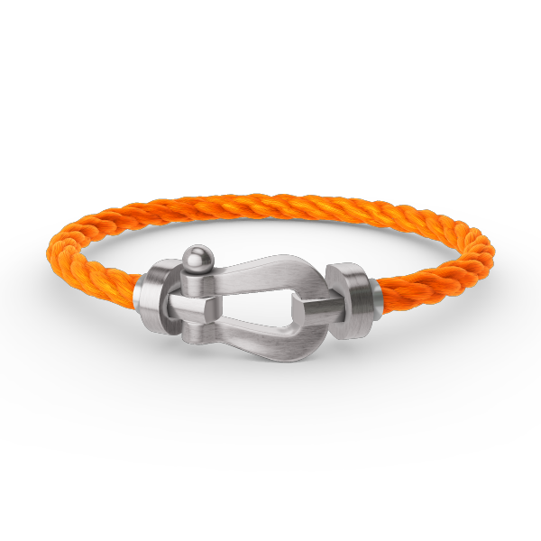 [CLOVER JEWELRY]FORCE LARGE HORSESHOE NO DIAMOND BRACELET SILVER