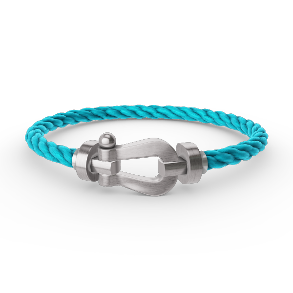 [CLOVER JEWELRY]FORCE LARGE HORSESHOE NO DIAMOND BRACELET SILVER