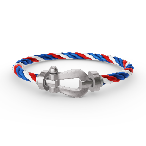 [CLOVER JEWELRY]FORCE LARGE HORSESHOE NO DIAMOND BRACELET SILVER