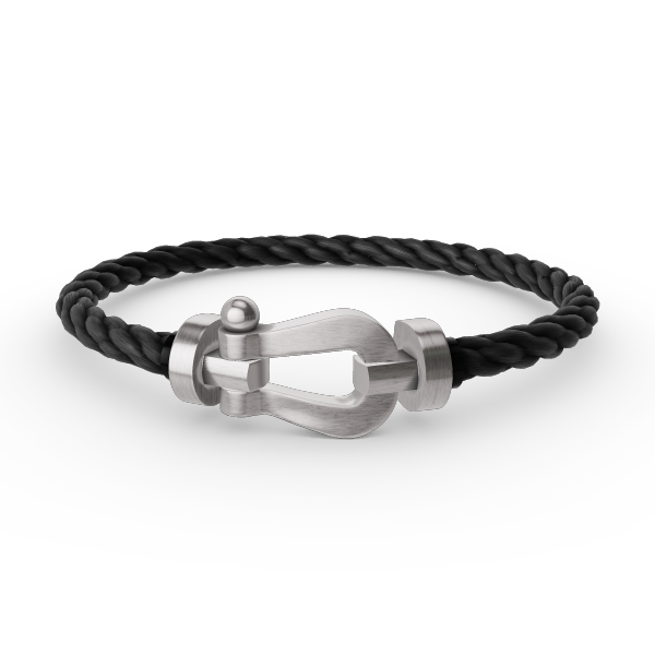 [CLOVER JEWELRY]FORCE LARGE HORSESHOE NO DIAMOND BRACELET SILVER