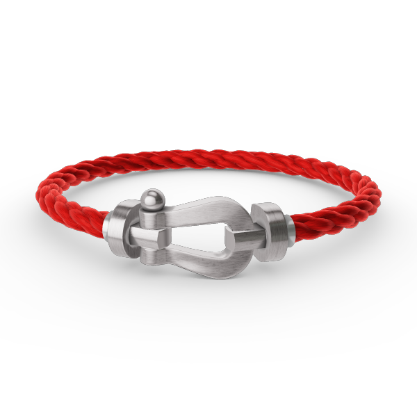 [CLOVER JEWELRY]FORCE LARGE HORSESHOE NO DIAMOND BRACELET SILVER