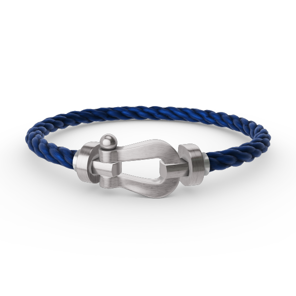 [CLOVER JEWELRY]FORCE LARGE HORSESHOE NO DIAMOND BRACELET SILVER