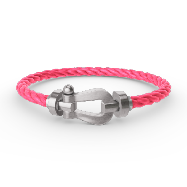 [CLOVER JEWELRY]FORCE LARGE HORSESHOE NO DIAMOND BRACELET SILVER