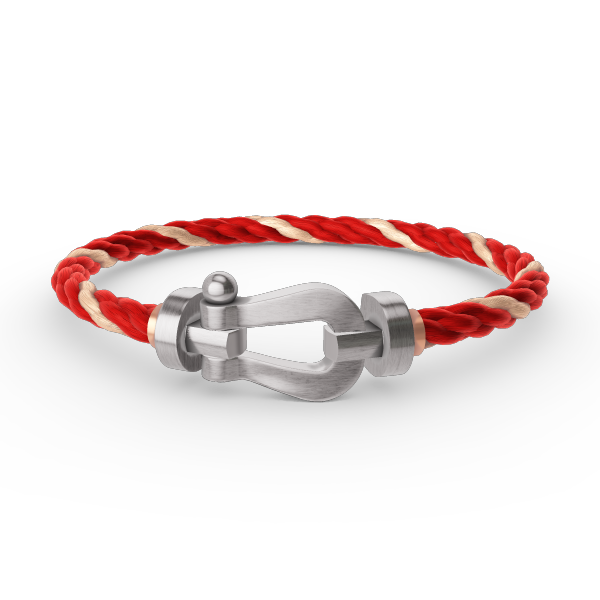 [CLOVER JEWELRY]FORCE LARGE HORSESHOE NO DIAMOND BRACELET SILVER