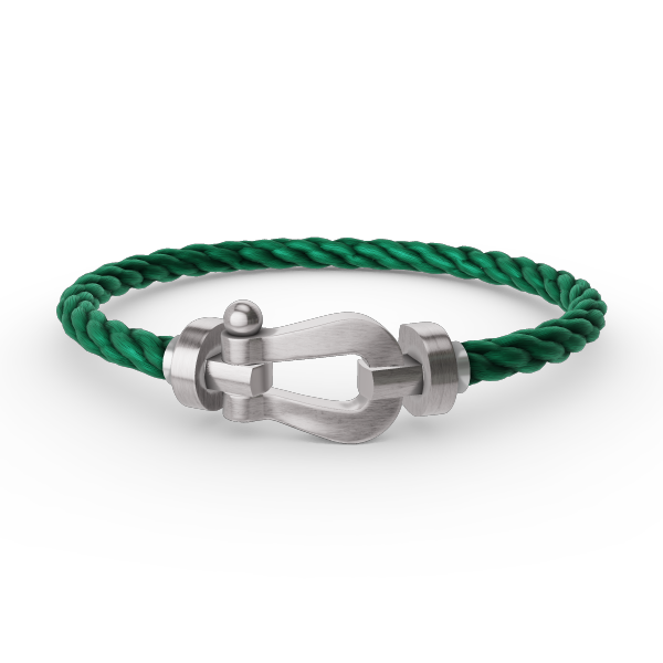 [CLOVER JEWELRY]FORCE LARGE HORSESHOE NO DIAMOND BRACELET SILVER